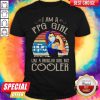 Strong Girl Mask I Am A PPG Girl Like A Regular Girl But Cooler Vintage Shirt