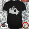 Top Black Keep Canada Tactical Shirt