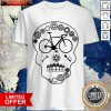 Cog Skull Bicycle Day Of The Dead Shirt