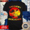 Witch Camping This Is How I Social Distance Happy Halloween Shirt