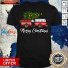 Nice Firefighter Merry Christmas Shirt