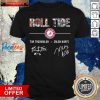 Roll Tide Alabama Crimson Tide Football Tua Tagovailoa Jalen Hurts Signatures Shirt- Design By Pocatees.com