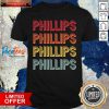 Phillips Surname Vintage Birthday Reunion Shirt- Design By Pocatees.com