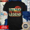 Dad The Man The Myth The Fishing Legend Vintage Shirt