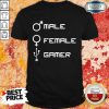 Male Female Gamer Logo Shirt