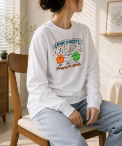 Awesome Logic Ghosts And Not Or Debugging The Afterlife Long Sleeve Shirt