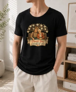 Hot Original Grandparents Day Vintage Family Love Thank You