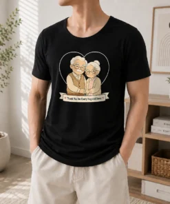 Nice Hot Grandparents Day Thank You Gift Minimalist