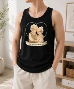 Nice Hot Grandparents Day Thank You Gift Minimalist Tank Top