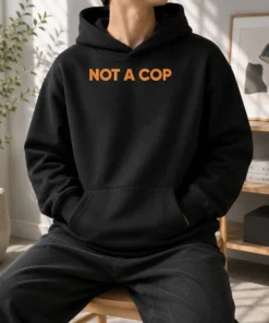 Nice Not A Cop Undercover Police Law Enforcement Hoodie