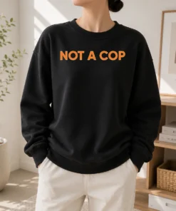 Nice Not A Cop Undercover Police Law Enforcement Sweater