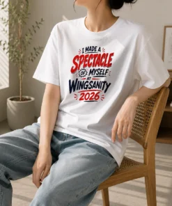 Official Funny I Made A Spectacle Of Myself At Wingsanity 2026