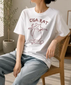 Official Hot Ciga Rat Smoking Mouse On Skateboard Rat