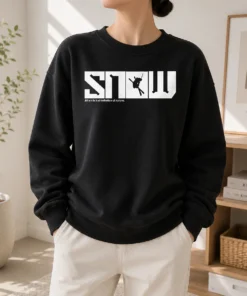 Pretty Snow Skiing All Art Is But Imitation Of Nature Sweater