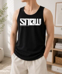 Pretty Snow Skiing All Art Is But Imitation Of Nature Tank Top