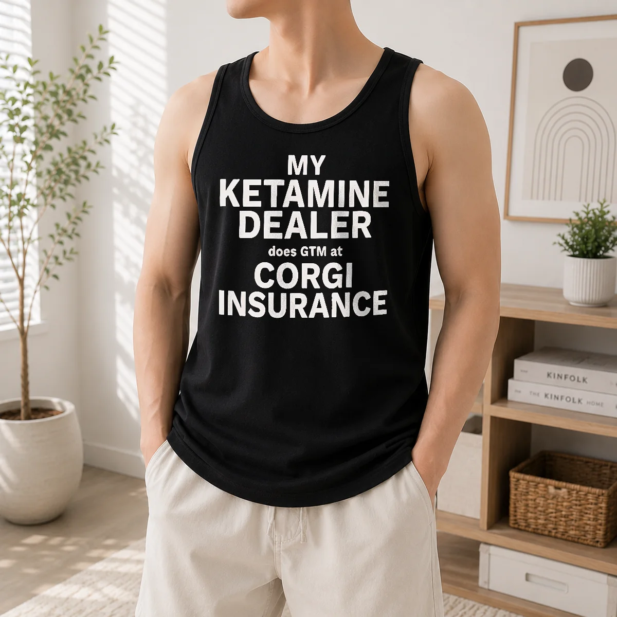 Top My Ketamine Dealer Does GTM At Corgi Insurance Tank Top